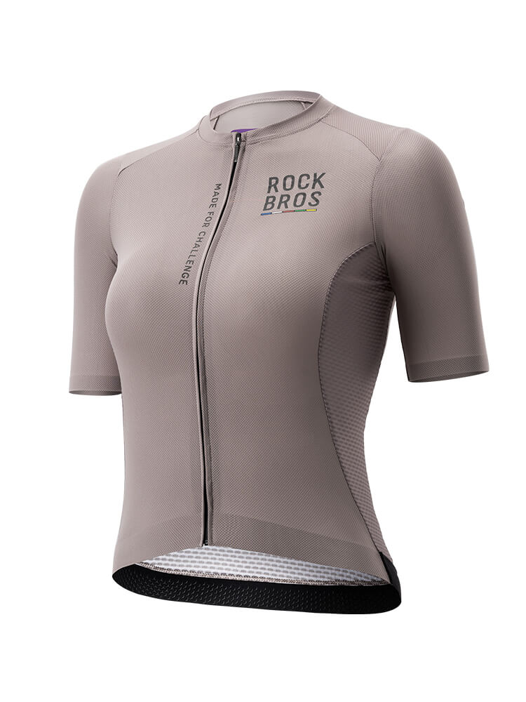Women's ROAD-TO-SKY Quick-Drying Short-Sleeve Cycling Jersey