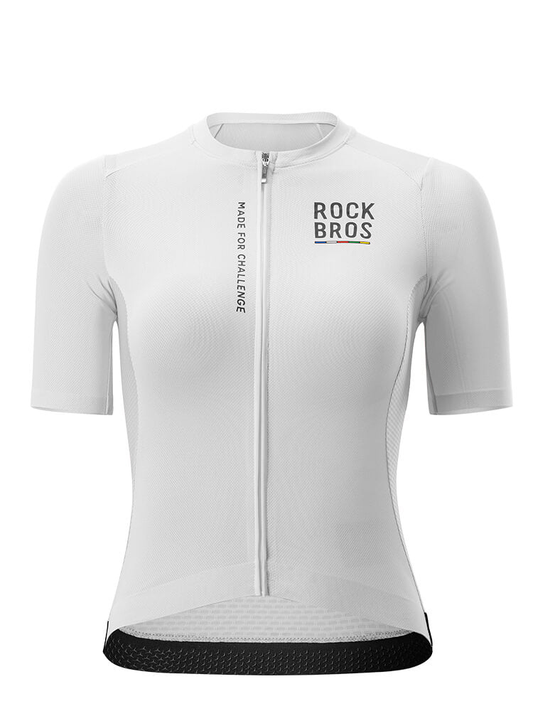 Women's ROAD-TO-SKY Quick-Drying Short-Sleeve Cycling Jersey
