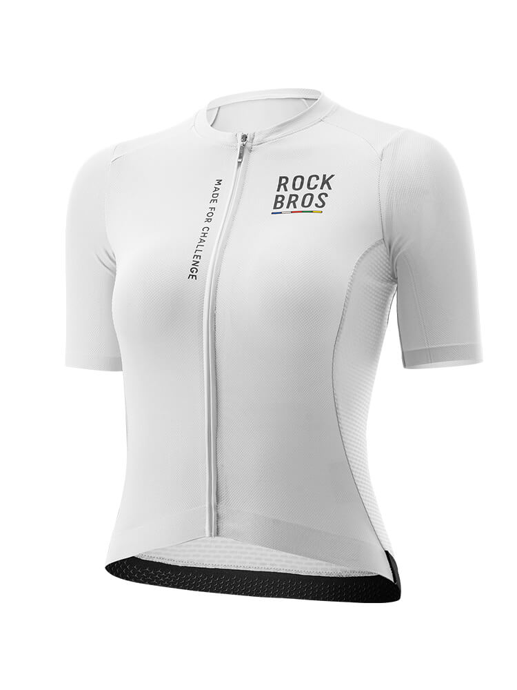 Women's ROAD-TO-SKY Quick-Drying Short-Sleeve Cycling Jersey
