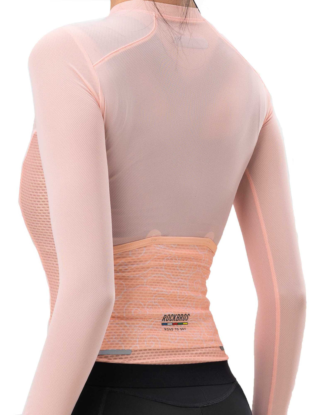 Women's ROAD-TO-SKY Quick-Drying Long-Sleeve Cycling Jersey