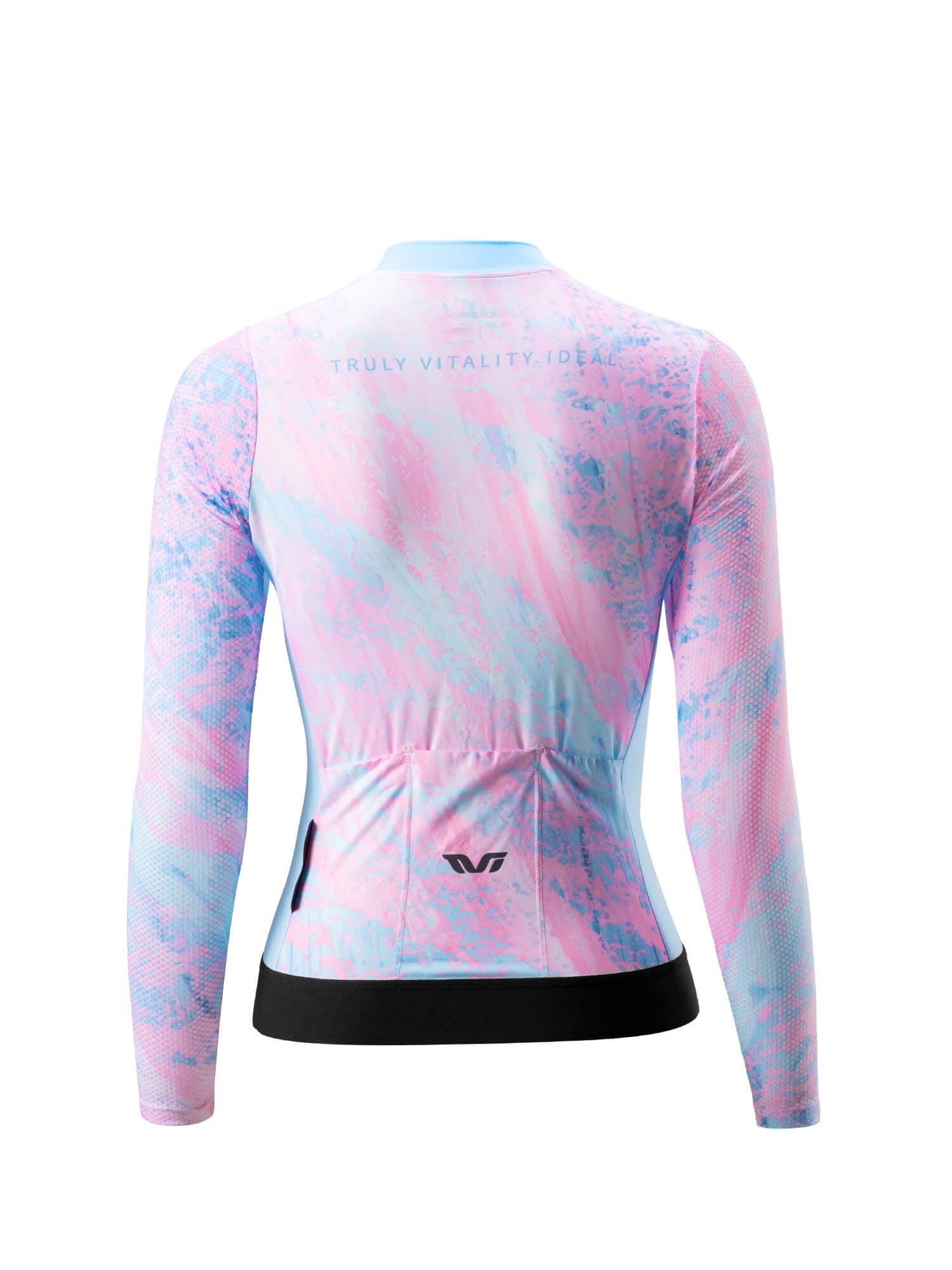Women's TVI Long-Sleeve Cycling Jersey Sakura Mirage