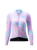 Women's TVI Long-Sleeve Cycling Jersey Sakura Mirage