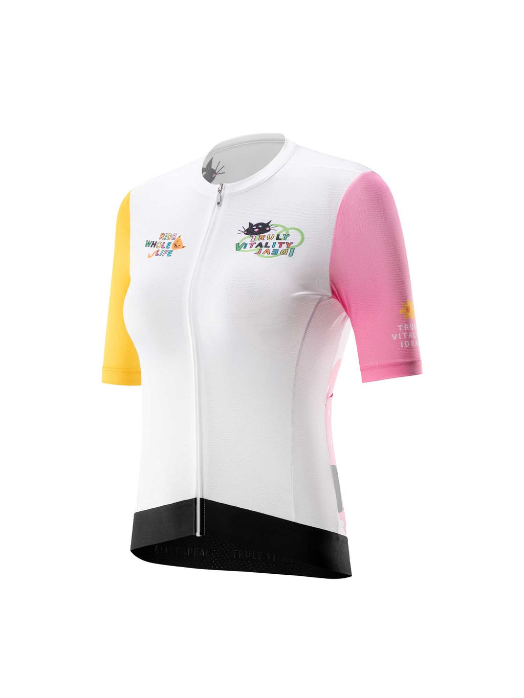 Women's TVI Vibrant Vacation Short-Sleeve Cycling Jersey