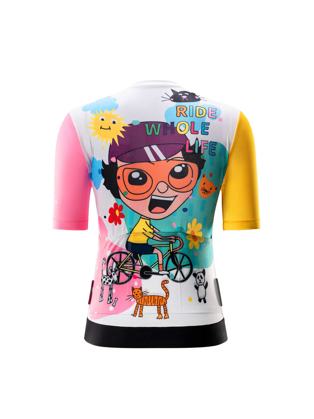 Women's TVI Vibrant Vacation Short-Sleeve Cycling Jersey