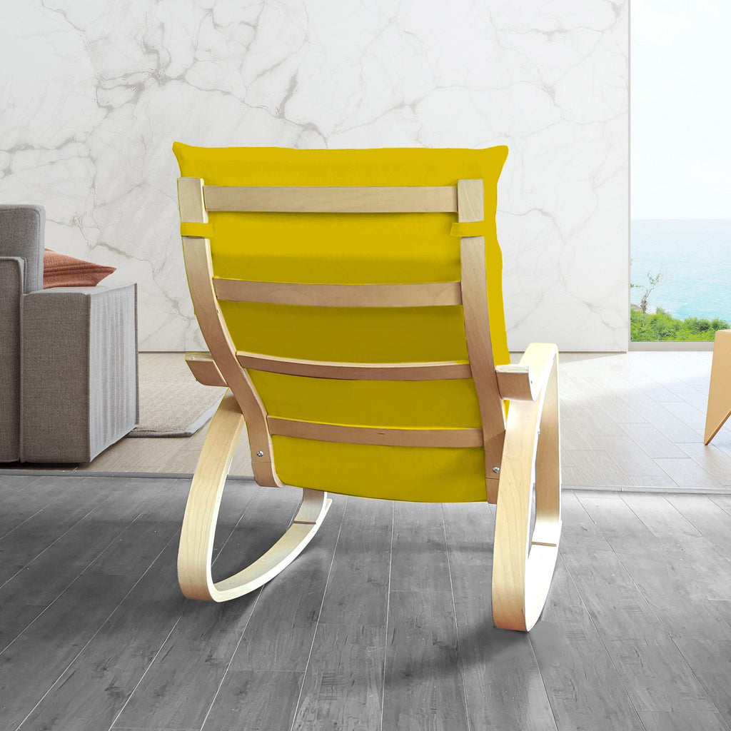 Bright Yellow Chair and Ottoman Covers, Compatible with IKEA Poang