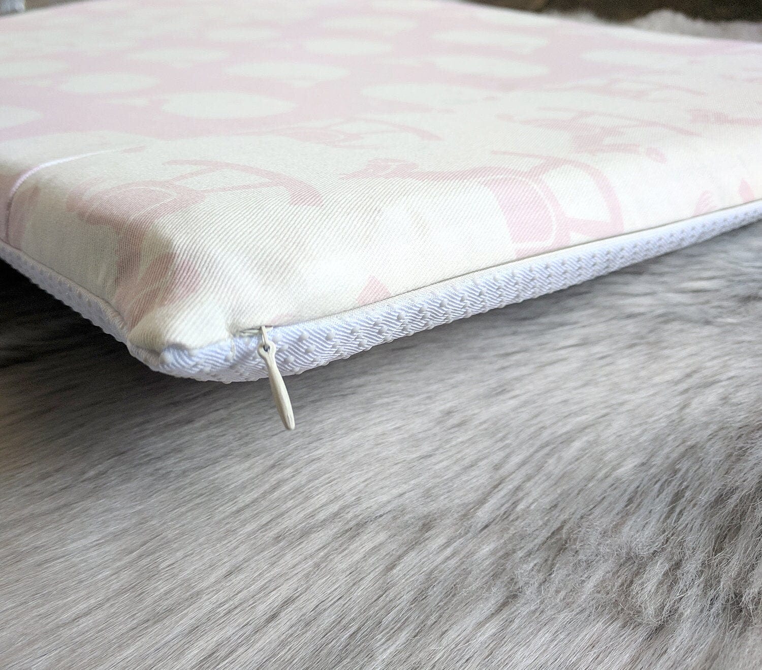 SALE IKEA Bankkamrat, Hemmahos, Stuva Bench Pad Cover Baby Pink Patchwork