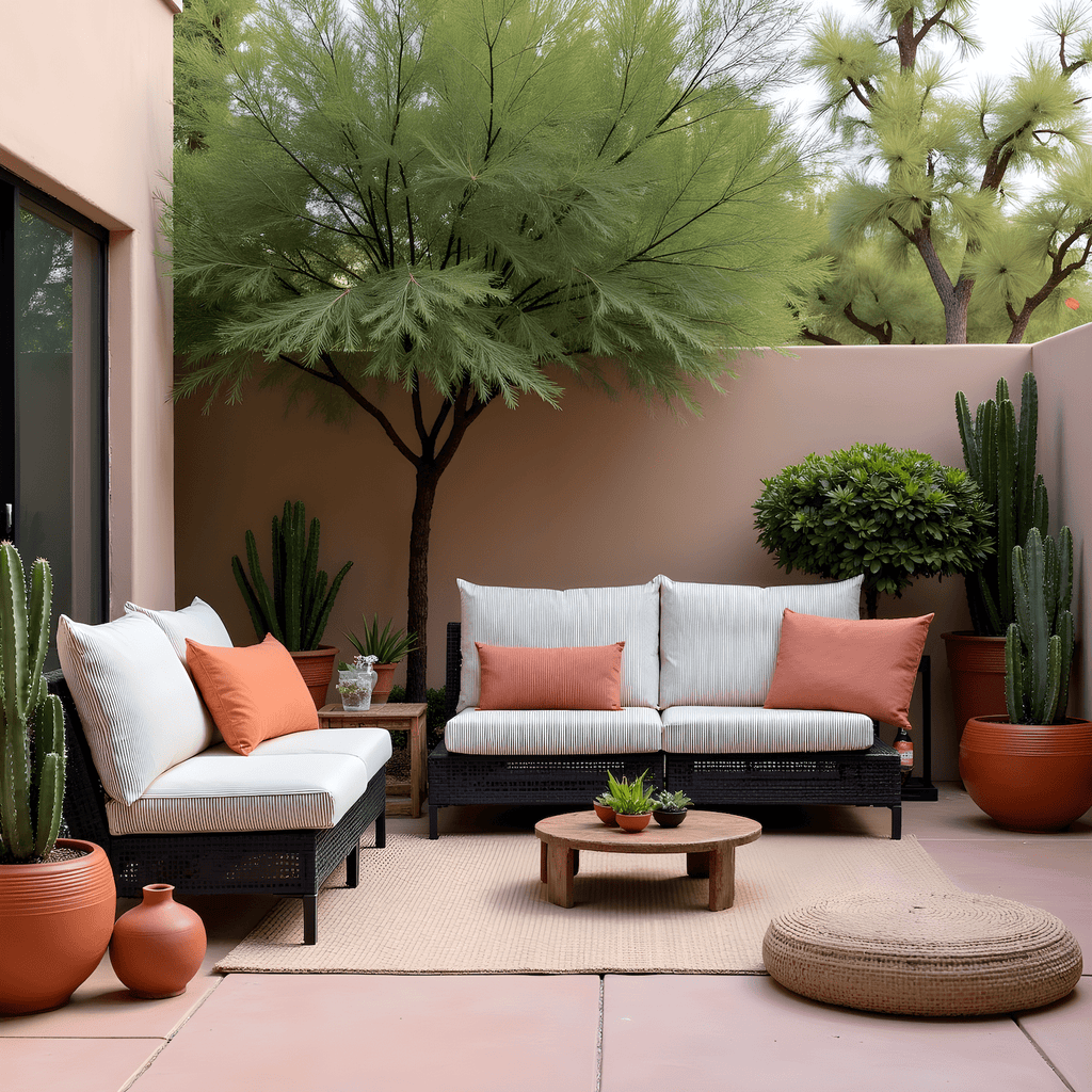 Beige Stripe Outdoor Slip Covers, Compatible with IKEA Duvholmen