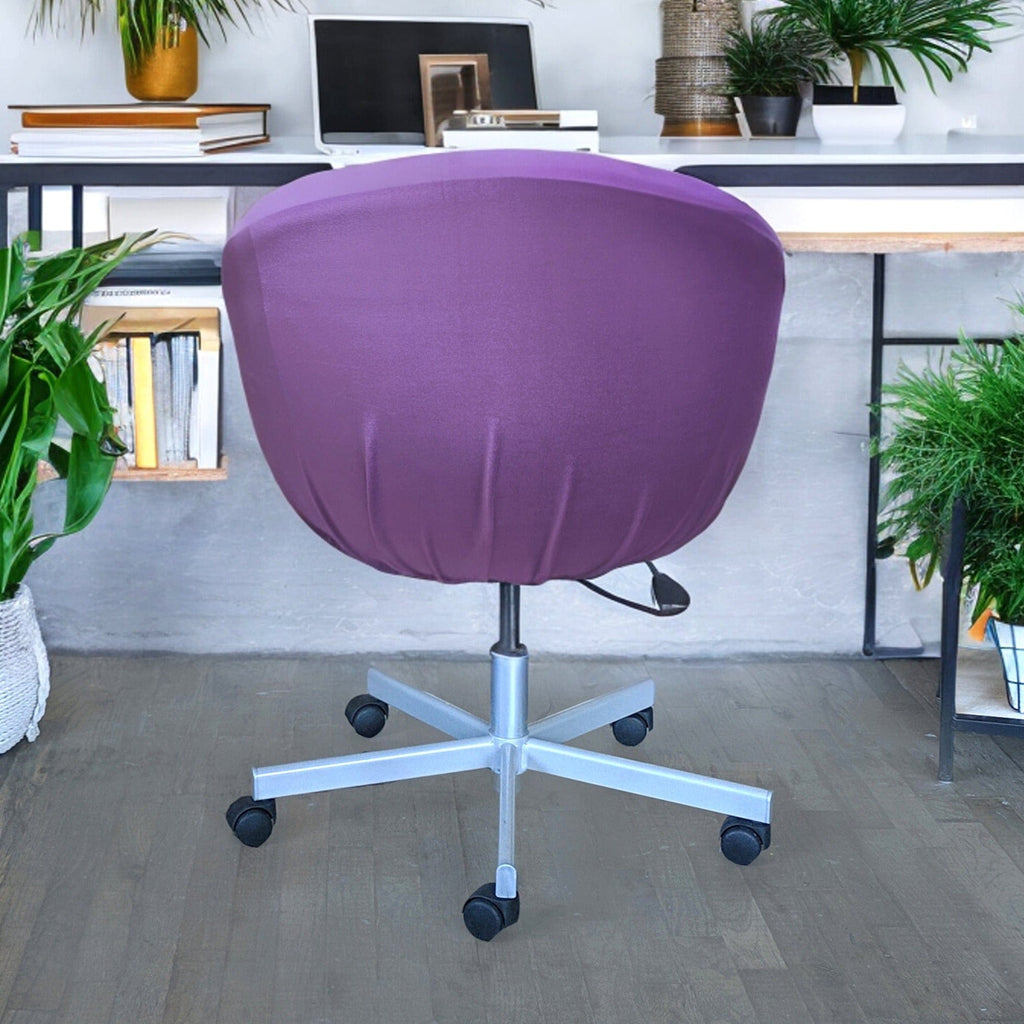 Lavender Velvet Slipcover Compatible with IKEA Skruvsta Chair – Luxurious, Stylish, and Functional