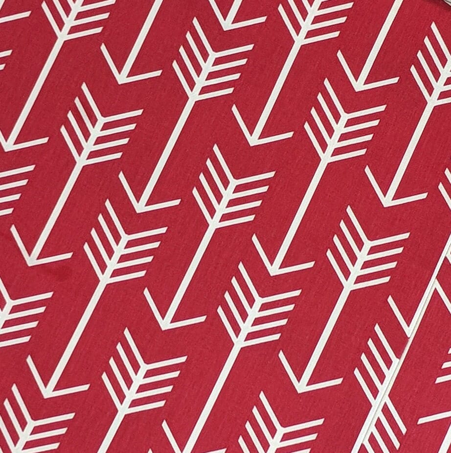 Red Arrows Rocking Chair Cushion, Kids Chair Covers