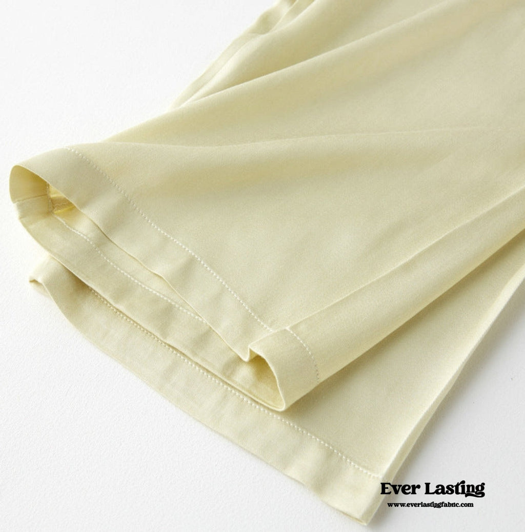 Silky Classic Morandi Silky Pajama Set / Blue