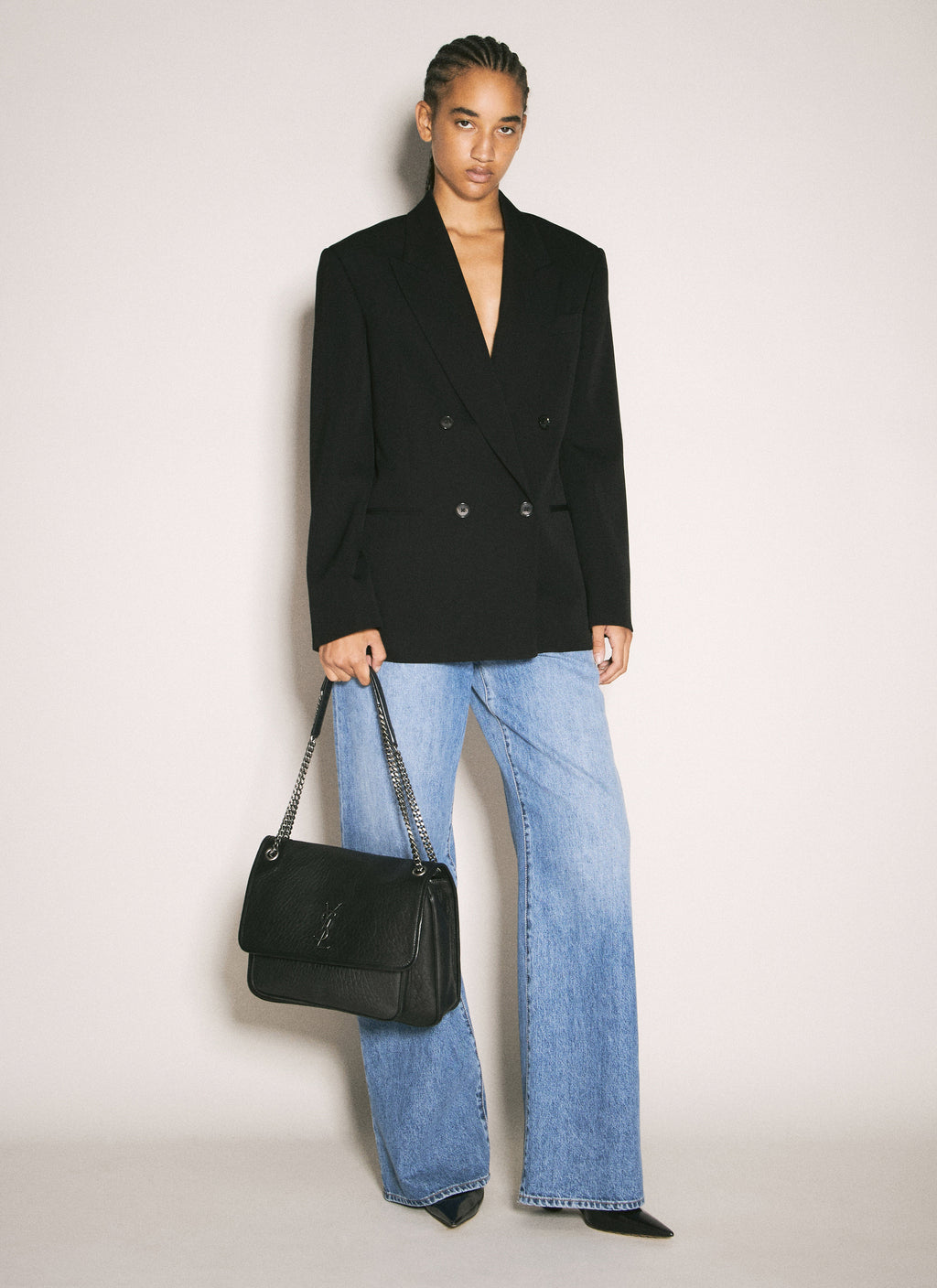 Saint Laurent Women Large Niki Shoulder Bag