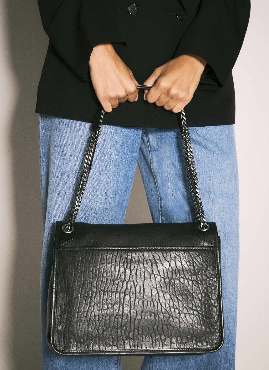 Saint Laurent Women Large Niki Shoulder Bag