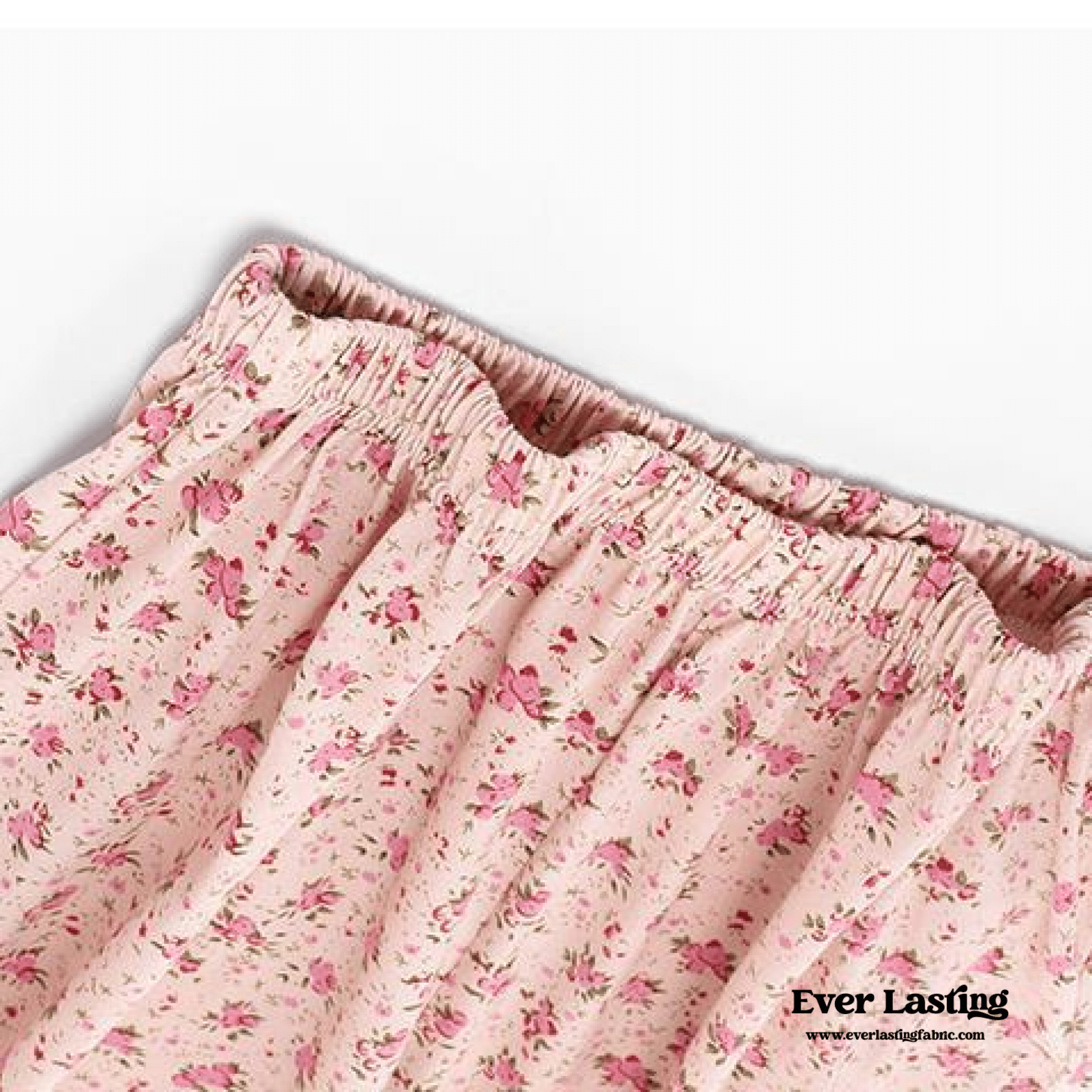 Sophie Pastoral Floral Pajama Set / Red