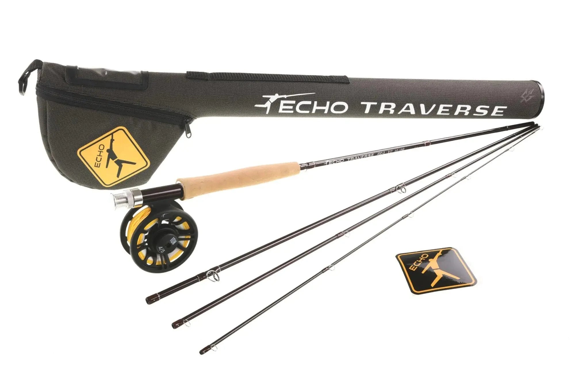 ECHO Traverse Fly Fishing Kit 690 w/Rod Reel and case