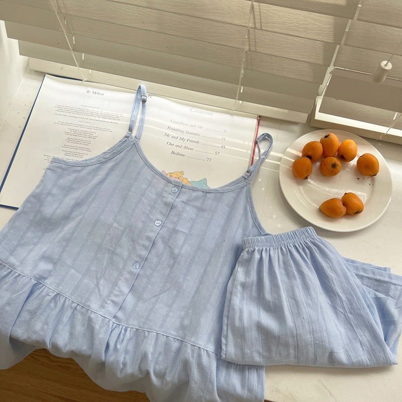 Tank Shorts Pajama Set (4 Colors)