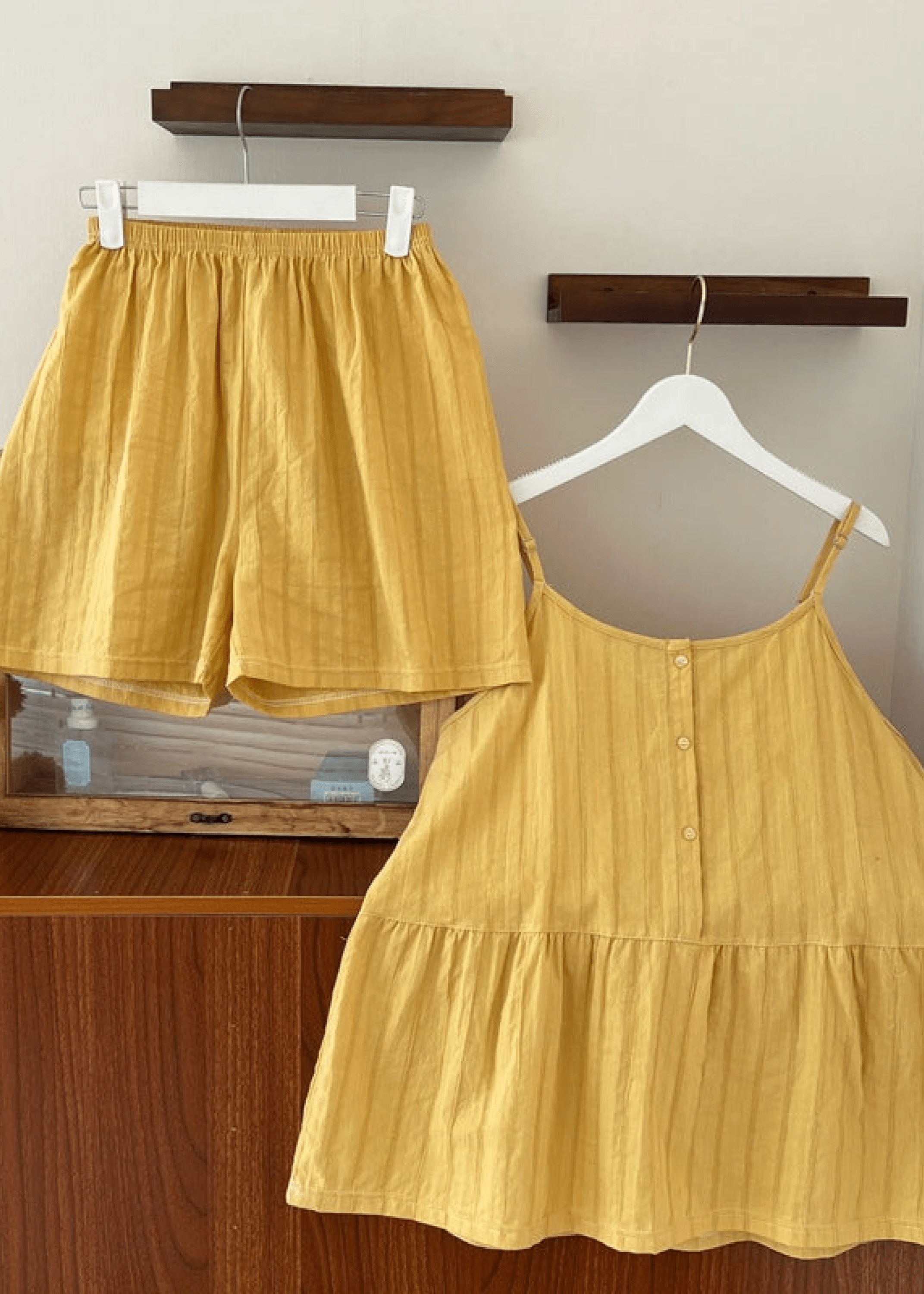 Tank Shorts Pajama Set (4 Colors)