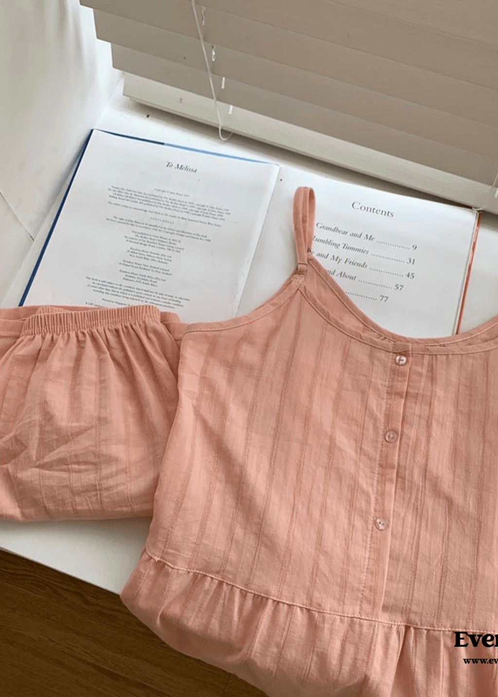 Tank Shorts Pajama Set (4 Colors)