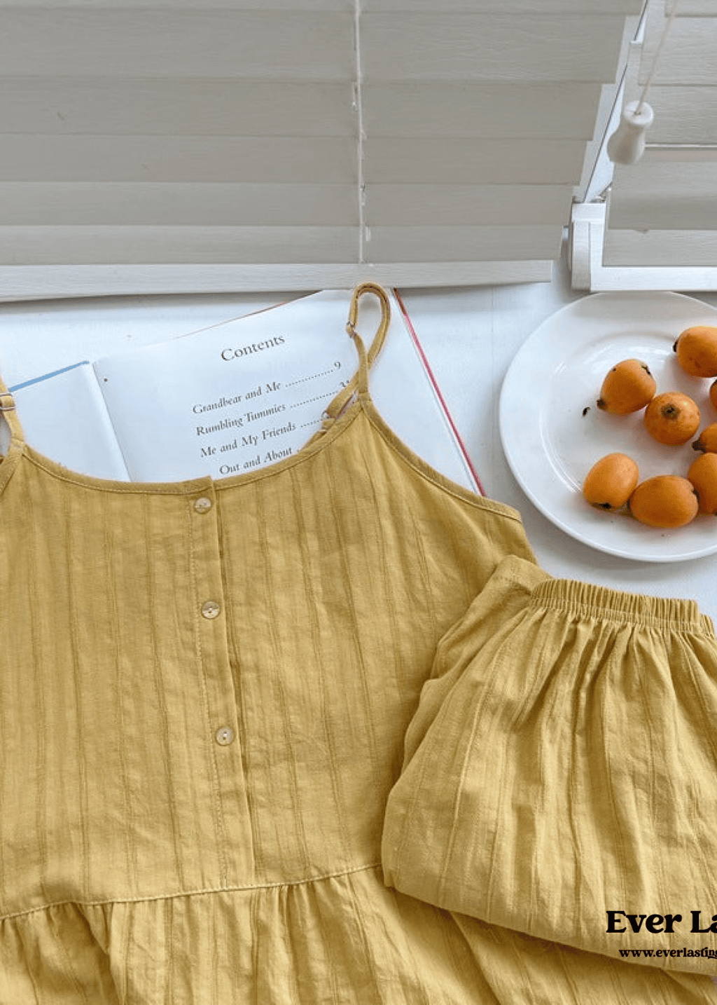 Tank Shorts Pajama Set (4 Colors)