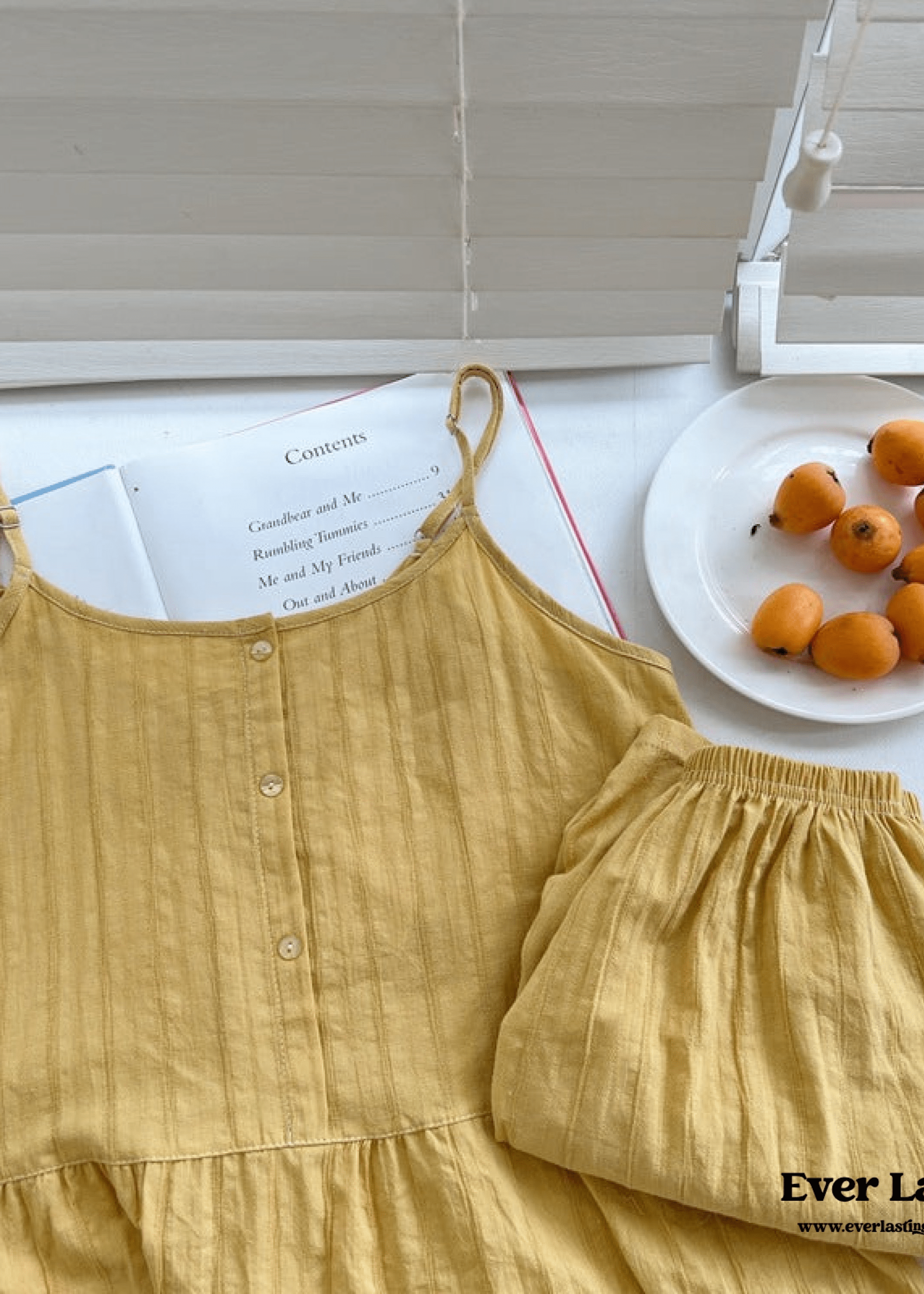 Tank Shorts Pajama Set (4 Colors)