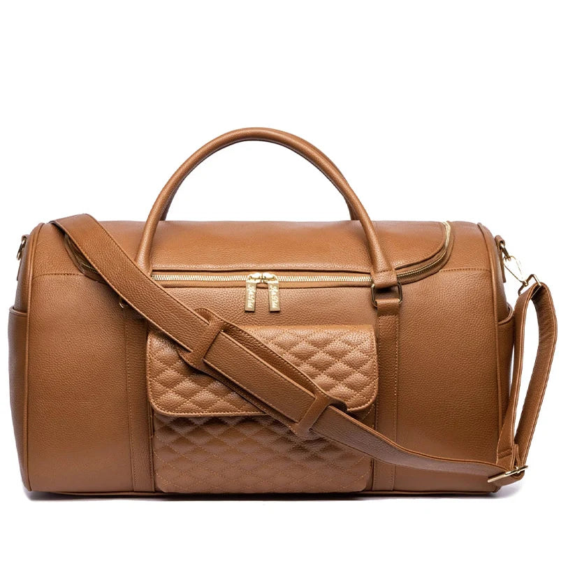 Weekender Travel Bag | Caramel