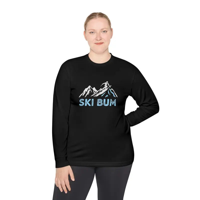 Ocean State Styles Ski Bum Long Sleeve Tee Moisture Wicking