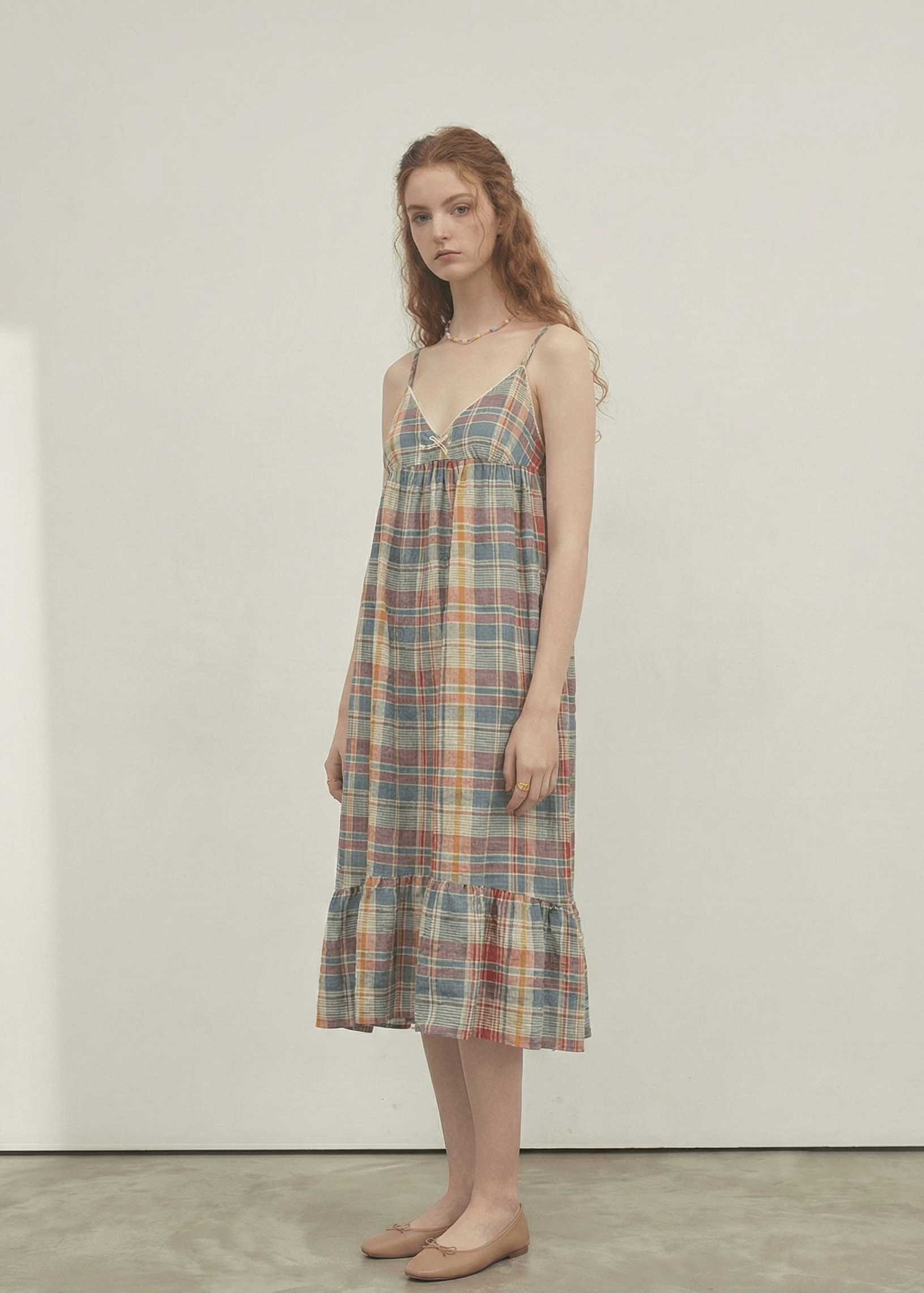 Vintage Inspired Plaid Pajama Dress