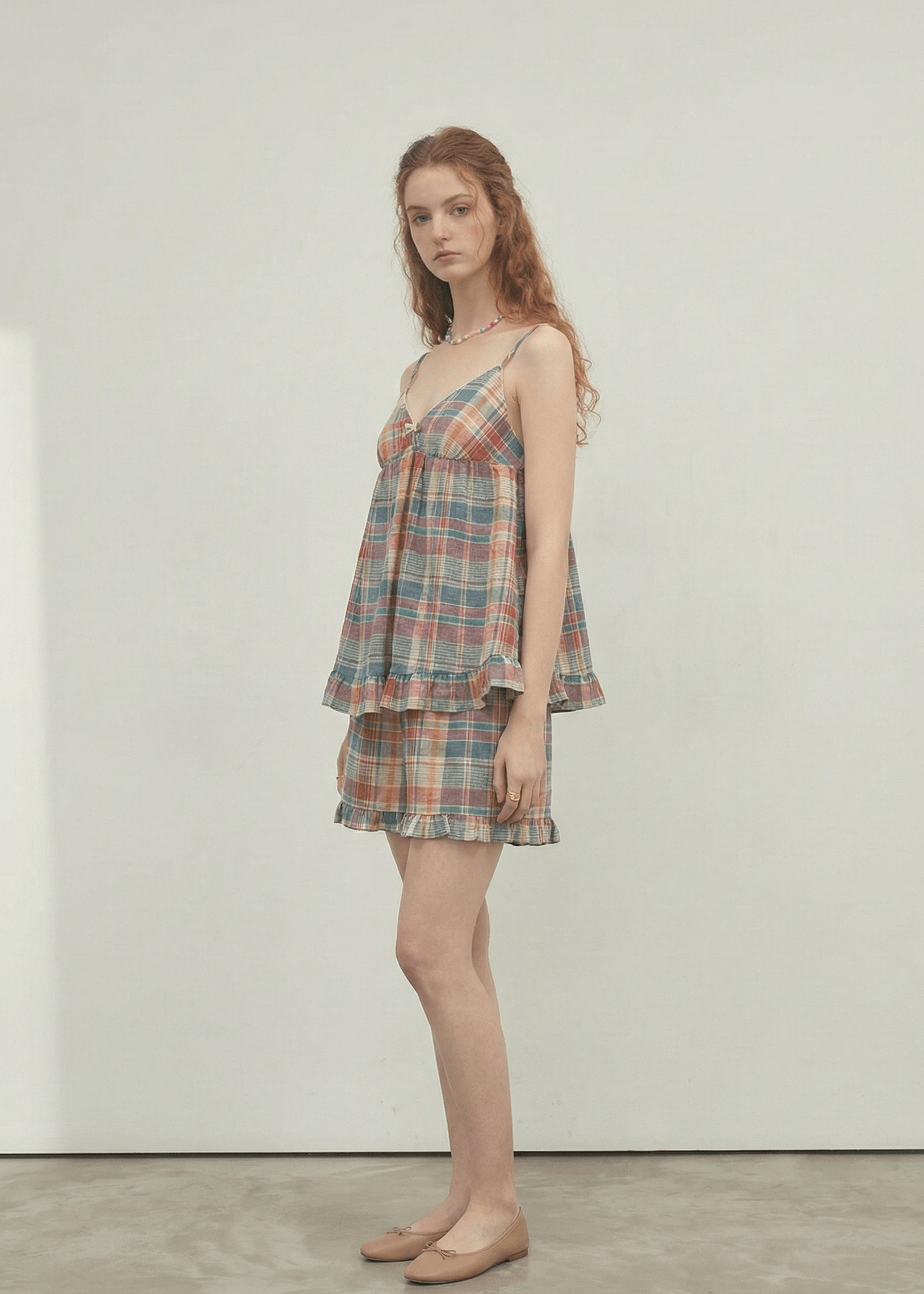 Vintage Inspired Plaid Pajama Dress