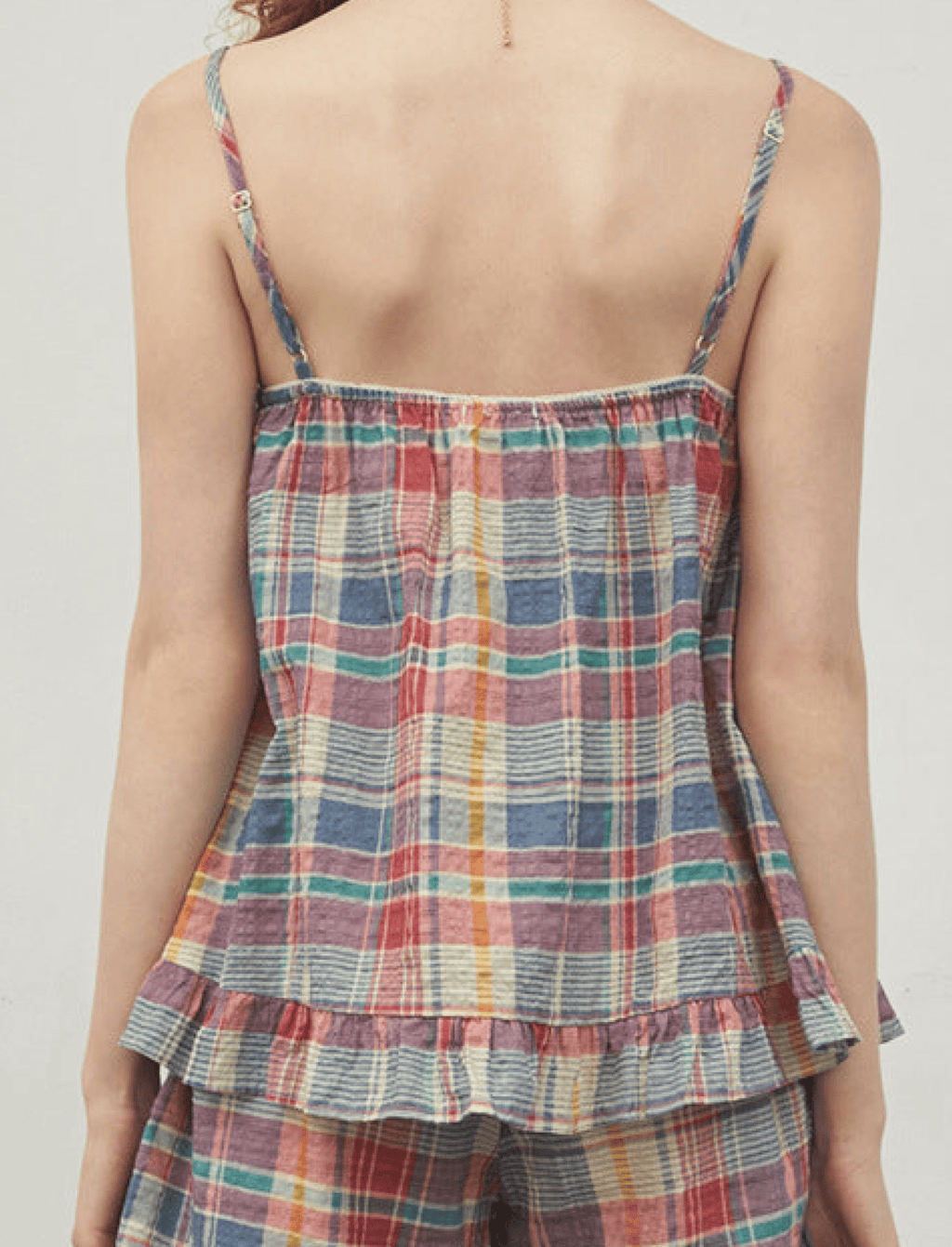 Vintage Inspired Plaid Pajama Dress