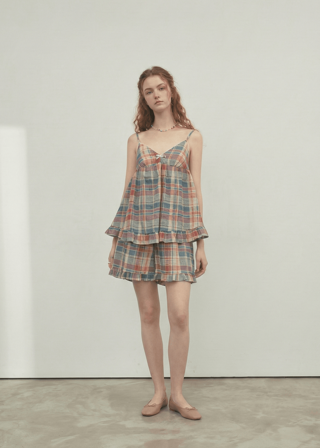 Vintage Inspired Plaid Pajama Dress