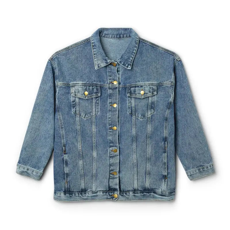 Ocean State Styles Denim Jacket Crescent Moon Stars