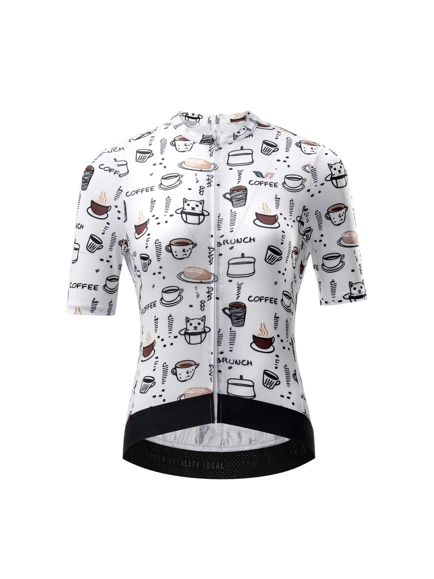 Women's TVI Breakfast Club Short-Sleeve Cycling Jersey