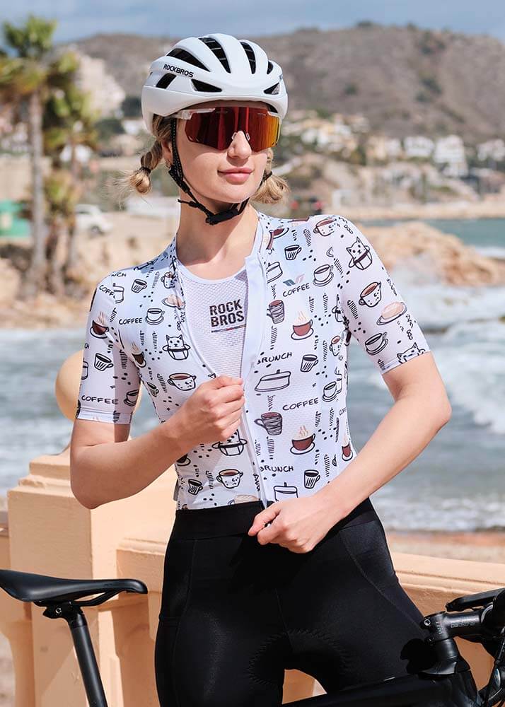 Women's TVI Breakfast Club Short-Sleeve Cycling Jersey