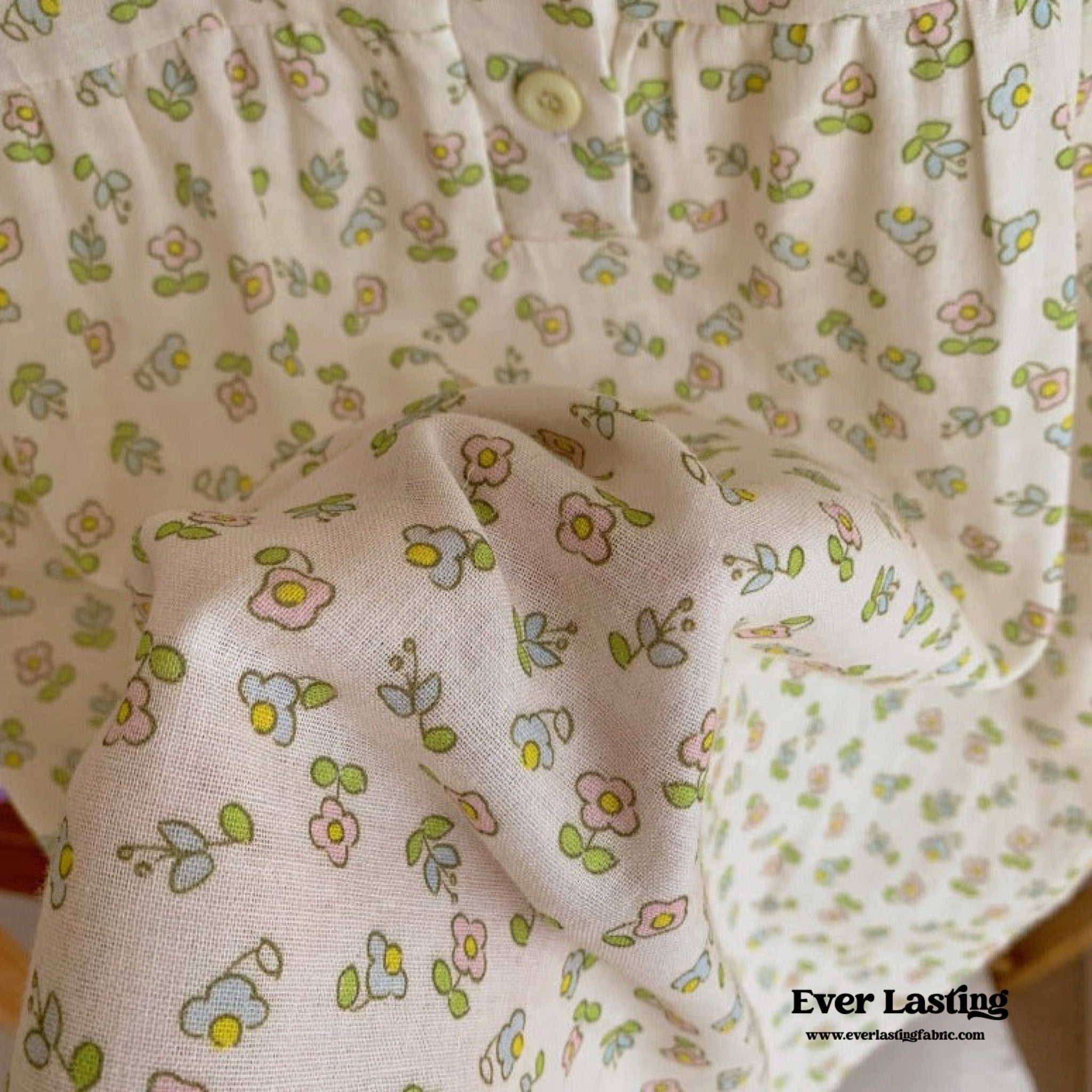 Yellow Floral Short Sleeves Shorts Pajama Set