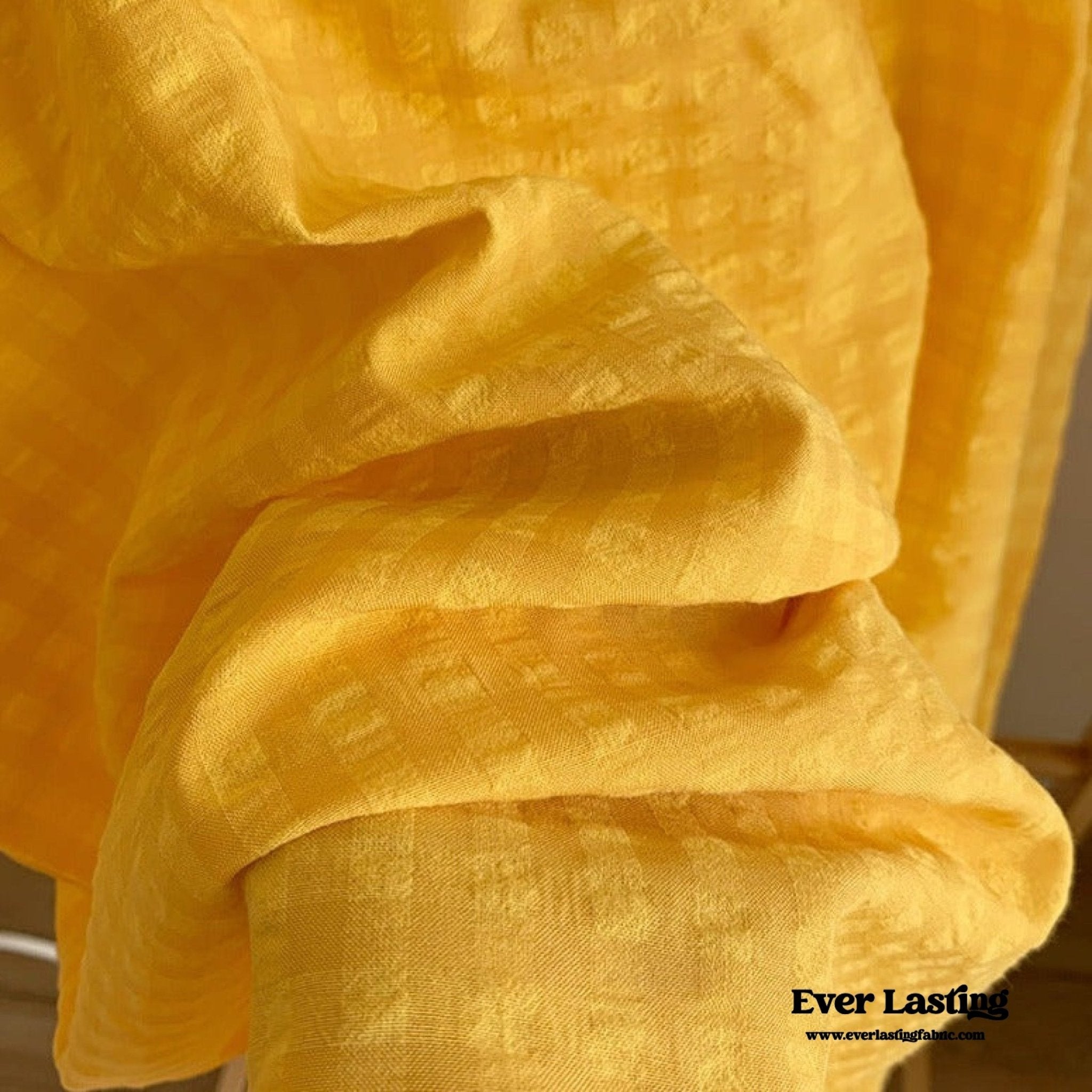 Yellow Ruffle Gingham Shorts Pajama Set